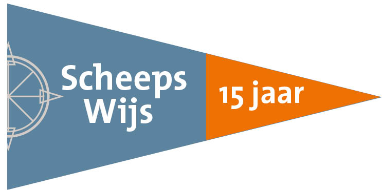 Wimpel ScheepsWijs 15 jaar